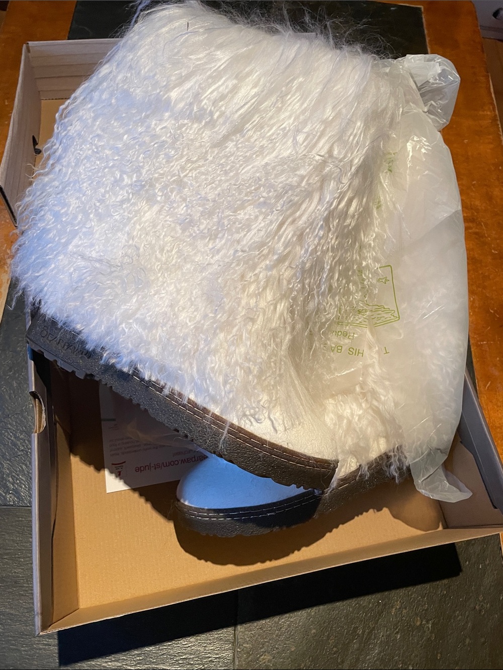 BearPaw White Boetis II Faux Fur Women's Boots